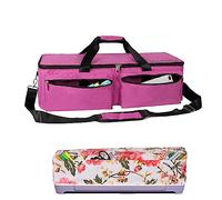 YELAIYEHAO Borsa da trasporto compatibile con Cricut Explore Air e Maker, borsa tote impermeabile compatibile con Cricut Explore Air e forniture, rosa, 2 pezzi, Tote