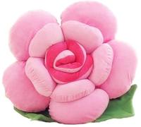 YELAN Cuscino fiore rosa Cuscino pavimento Cuscino sedia carino peluche Cuscino divano letto Cuscini decorativi per la stanza (Pink, 30cm)