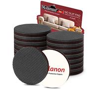Yelanon Piedini antiscivolo per mobili, 16 pezzi, 75 mm, antiscivolo, per gambe dei mobili, piedini in gomma autoadesivi, protezioni per pavimenti in legno duro per mantenere i fermi del divano