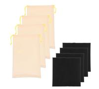 YELARXI Borsa per occhiali da sci, custodia in microfibra con panno di pulizia con coulisse, custodia morbida per occhiali da neve, giallo chiaro, 10.63 x 6.89 Inch (LxW), Borsa per occhiali