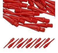 YELARXI Punte per freccette in plastica, filettatura 2BA, punta morbida, accessori di ricambio per freccette (bersaglio elettronico/pratica/intrattenimento domestico/competizione), confezione da 50