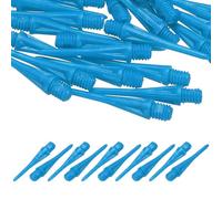 YELARXI Punte per freccette in plastica, filettatura 2BA, punta morbida, accessori di ricambio per freccette (bersaglio elettronico/pratica/intrattenimento domestico/competizione), confezione da 50