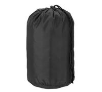 YELARXI Sacca per oggetti, in nylon, impermeabile, portatile, con coulisse, per organizzare gli attrezzi con levetta, 17,8 x 33,3 cm, adatta per zaino in spalla, campeggio, viaggi, escursionismo (nero