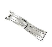 YELEMEABHB Accessori for orologi in acciaio inossidabile for fibbia pieghevole scontata, apertura for e piastra di bloccaggio 12/14/16/18/20 Chiusura per orologio(20mm)