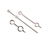 YELEMEABHB Accessori for orologi NH35 Lancette cave in argento, oro rosa e blu adatte ai movimenti NH35/NH36/NH70/4R/7S mano(Rose gold)