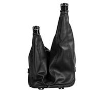 YELEMEABHB Adatto for Great Wall Adatto for Haval Hover H3 PU Pelle 4WD Auto Doppio Pomello del Cambio Leva del Cambio Cuffia Copertura Telaio Accessori for Auto Pomello del Cambio