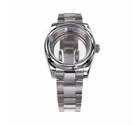 YELEMEABHB Cassa dell'orologio da 36 mm e 39 mm for cristallo di zaffiro, resistente all'acqua, adatta for movimento automatico for NH35 NH36 NH34 da 28,5 mm. Cassa dell'orologio(A,36mm)