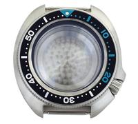 YELEMEABHB Cassa for orologio da 44 mm in cristallo zaffiro for movimento NH34 NH35 NH36 NH38 da 28,5 mm Cassa dell'orologio(Pure Black Chapter 5)