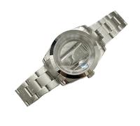 YELEMEABHB Cassa subacquea 50M da 36 mm e 40 mm, adatta for NH35, NH36, NH34 GMT, ETA 2824, PT5000, bracciale in vetro zaffiro, fibbia scorrevole. Cassa dell'orologio(Blauw,36MM Case NH35 NH36)