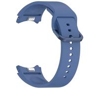 YELEMEABHB Cinturino Comfort Eco-Silicone compatibile for Samsung Galaxy Watch 7, 6 Classic (47 mm, 43 mm), 5 Pro (45, 4, 40, 44 for cambio rapido Cinturino per orologio(靛蓝,7 40/44mm)
