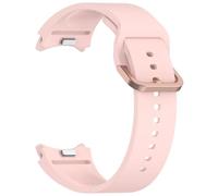 YELEMEABHB Cinturino Comfort Eco-Silicone compatibile for Samsung Galaxy Watch 7, 6 Classic (47 mm, 43 mm), 5 Pro (45, 4, 40, 44 for cambio rapido Cinturino per orologio(Roze,5 pro 45mm)