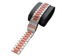 YELEMEABHB Cinturino in acciaio inossidabile adatto for Oneplus Watch 3 2 2R, bracciale in metallo di adatto for Amazfit Balance GTR 4 3 2. Cinturino per orologio(Titanium orange,Oneplus Watch 2 2R)