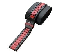 YELEMEABHB Cinturino in acciaio inossidabile adatto for Oneplus Watch 3 2 2R, bracciale in metallo di adatto for Amazfit Balance GTR 4 3 2. Cinturino per orologio(Black red,Oneplus Watch 3)