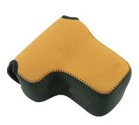 YELEMEABHB Custodia morbida interna in neoprene for fotocamera adatta for Olympus OM-D E-M10 E-M5 EM10 EM5 Mark III II for obiettivo 14-150 mm 12-40 40-150 borsa fotografica(Bruin)