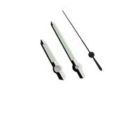 YELEMEABHB Lancette luminose verdi adatte al movimento NH34 35 36 38 70 SKX007 mano(Silver Black Green)