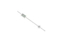 YELEMEABHB Movimento automatico NH34/5/6//8/70/1/2 for lancette dei secondi SKX007, più colori, da 12,5 mm mano(Shiny Silver)