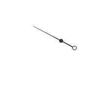 YELEMEABHB Movimento automatico NH34/5/6//8/70/1/2 for lancette dei secondi SKX007, più colori, da 12,5 mm mano(Black Army Green)