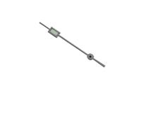 YELEMEABHB Movimento automatico NH34/5/6//8/70/1/2 for lancette dei secondi SKX007, più colori, da 12,5 mm mano(Shiny Gun)