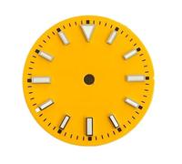 YELEMEABHB Quadrante da 29 mm for quadranti colorati luminosi verdi for NH35 for ETA 2836 8215 adatto al for Mingzhu 2813 comporre(A30)