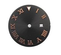 YELEMEABHB Quadrante for orologio da 24,5 mm NH05 Accessori for orologi BGW9 Quadranti luminosi for for NH05/NH06 for cassa 31 comporre(Rose Black)