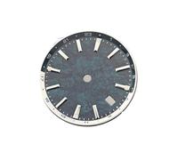 YELEMEABHB Quadrante for orologio NH34 da 32 mm for quadrante luminoso blu Accessori for orologi for cassa GS 44 for comporre(Green 2,No logo)