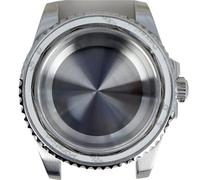 YELEMEABHB Ricambi for orologi da 40 mm, corona a vite, adatti for Seiko NH35 NH36 8215, movimento ETA 2824, quadrante da 28,5 mm, zaffiro, resistenza 20 ATM. Cassa dell'orologio(Solid Bottom Cover 2,