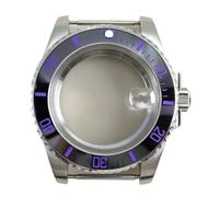 YELEMEABHB Ricambi for orologi da 40 mm, corona a vite, adatti for Seiko NH35 NH36 8215, movimento ETA 2824, quadrante da 28,5 mm, zaffiro, resistenza 20 ATM. Cassa dell'orologio(Glass Bottom Cover 3,