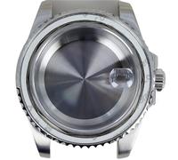 YELEMEABHB Ricambi for orologi da 40 mm, corona a vite, adatti for Seiko NH35 NH36 8215, movimento ETA 2824, quadrante da 28,5 mm, zaffiro, resistenza 20 ATM. Cassa dell'orologio(Solid Bottom Cover 1,