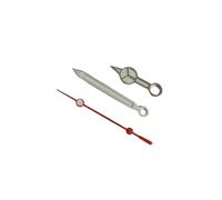 YELEMEABHB SKX007 Classical Fit NH34 35 36 38 70 Movimento automatico Lancette verdi mano(Silver Red)