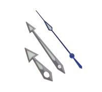 YELEMEABHB SKX007 Punte di freccia adatte for lancette di orologi for movimento automatico NH34 35 36 38 70 mano(Gun Dark Blue)