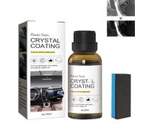 Yelewy Agente di Rinnovamento della Plastica,Car Plastic Parts Refurbish Agent,Auto Parti in Plastica Agente,Liquido Rinfrescante per Plastica per Automobili,Rinnova Plastiche Auto Esterne