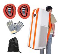 YELIKIT Cinghie di trasporto per una persona, cinghie di trasporto per il sollevamento di mobili e attrezzature, cinghie di fissaggio per impieghi gravosi fino a 270 kg - Ottimo aiuto per il trasporto