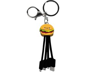 YELLO KOKO YKCBLANDYBURGERB - Cbl Andy da USB-A a USB-C/Micro/Light 15 cm Bur...