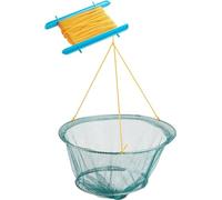 Yello Yello-BGG1601 Lenza per granchi, Rete Granchio e Piccola Pesca, Colore Verde, Small, BGG1601