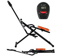 YELLOO - New Total Fitness Body Crunch PRO, Attrezzi Palestra Casa Uomo Donna con Display Calorie Bruciate, Attrezzo per Glutei, Addominali, Gambe, Multifunzione, Richiudibile e Salvaspazio (AB7700)