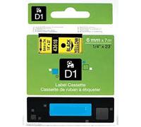 Yellow 6mmX7m for DYMO-500TS Eletronic labelling #S0720790
