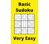 Yellow Basic Sudoku Book, 9x9 Puzzles, 250 Pages, 5x8, Very Easy