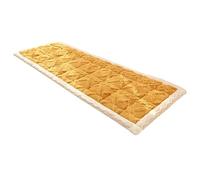 Yellow Bench Cushion Long Chair Pad for Kitchen Furniture Sofa Dining Chair Mat with Non-Slip Bottom 120x35x2.5 cm Ideal for 2-4 Seat Sofas And Benches