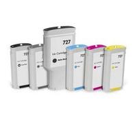 HP Plotter HPB3P21A Giallo compatibile per T1500/T2500/T920/T930 130ML #727