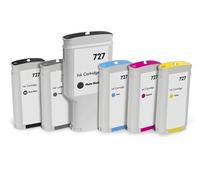 Yellow Compatible Hp T1500,T2500,T920,T930-130ML #727