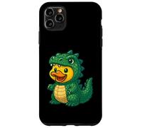 Yellow Duck Dragon Animal Lover Zoo Ragazzi Ragazze Bambini Custodia per iPhone 11 Pro Max