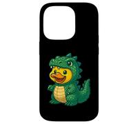 Yellow Duck Dragon Animal Lover Zoo Ragazzi Ragazze Bambini Custodia per iPhone 14 Pro