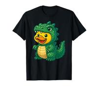 Yellow Duck Dragon Animal Lover Zoo Ragazzi Ragazze Bambini Maglietta