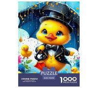 Yellow Duck Puzzle Da 1000 Pezzi Per Adulti E Bambini Dai 12 Anni in Su Multicolore Immagine Dipinta Educativi Idea Regalo Uomo E Donna 70x50cm/1000pcs