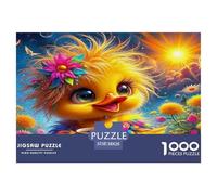 Yellow Duck Puzzle Da 1000 Pezzi Per Amici in Riunione: Collaborare E Passare Un Momento Unico!