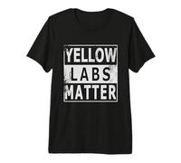 Yellow Labs Matter Labrador Retriever Lab Cane Maglietta Premium