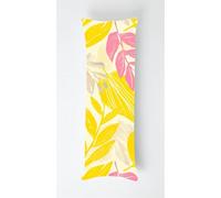 Yellow Leaves Body Pillow Cover 16x47 Inch, Durable Velvet pillow Case Summer, Long body Pillow case cover Soft Breathable, Decorative Bolster Pillowcase for Hotel Couch Bedroom