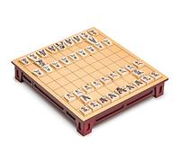 Yellow Mountain Imports, Set Scacchi Giapponesi Shogi, Gioco da Tavolo di Strategia con Scacchiera in Legno con Cassetti e Pezzi Tradizionali Koma