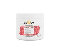 Yellow Professional Color Care Mask 500ml - Trattamento condizionante profondo sicuro per capelli vivaci e sani, previene lo sbiadimento e migliora i capelli trattati, decolorati e danneggiati