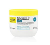 Yellow Professional Curly Leave-In Butter Cream, con Baobab Oil e Mango Butter, Anticrespo, per Capelli Ricci e Coily, 500 ml